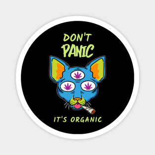 Don't Panic It's Organic Magnet